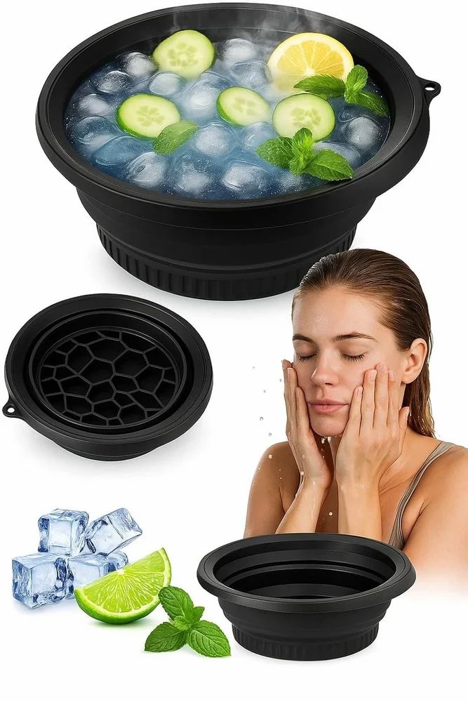 Silicone Face Ice Therapy Bowl