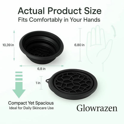 Silicone Face Ice Therapy Bowl